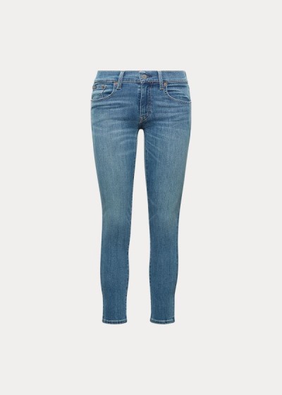 Women's Polo Ralph Lauren Tompkins Skinny Crop Jeans | 023695ZAN